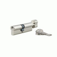 Thirard Cylindre à bouton 40 x 40 mm 3 clés nickelé - 3150260740417