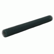 Vidaxl grillage acier avec revêtement en pvc 10x1,5 m vert 143627 Vidaxl grillage acier avec revêtement en pvc 10x1,5 m vert 143627