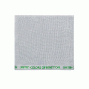 Benetton - Serviette 90X160Cm 380Gsm 100% Coton Velours Gris avec Logo Neutral Be - gris BE318
