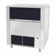BREMA - Machine à glaçons pleins 134 kg/24h, réserve 65kg, condenseur air, pompe de vidange - CB 1265 A-HC DP - argenté Acier inoxydable 18/8 128797