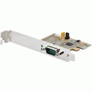 Carte Série PCI Express à  1 port - Carte d'Extension Série PCIe vers RS232 (DB9) - Adaptateur PCIe a