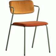 Chaise de restauration - Hauteur Basse (H=0-750mm) - Beige, Bois Inconnue CHSHH40x40BeigBois