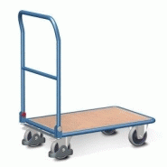 Chariot à dossier rabattable