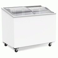 Congélateur bahut couvercle en verre 297 l l1043mm 7151.1005 COMBISTEEL