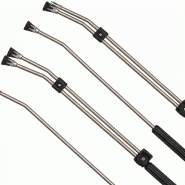 Double lance 1M surmoulée avec robinet latéral