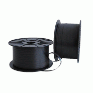 Feuillard Polypropylène manuel avec joue plastique - 342014 – Noir - 12 x 0,5 mm Feuillard Polypropylène manuel avec joue plastique - 342014 – Noir - 12 x 0,5 mm