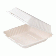 FHC evolupack FHC - 200Pcs - Coquille pulpe blanche 1 400 ml - blanc Bagasse FHC210APUQ99F