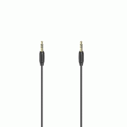Hama 00205118 Câble audio 1,5 m 3,5 mm Noir - noir 00205118