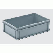 Bac plastique gerbable - kesbac 600x400x170mm