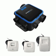 Kit VMC simple flux hygroréglable EasyHOME HYGRO COMPACT Premium MW - Aldes - 11033051 Kit VMC simple flux hygroréglable EasyHOME HYGRO COMPACT Premium MW - Aldes - 11033051