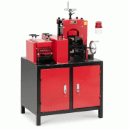 MSW - MSW Machine à dénuder électrique 3 000 W 400 V avec 7 emplacements jusqu'à 120 mm - Éplucheur de câbles électrique Machine à - 4062859282606