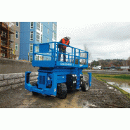 Nacelle élévatrice Genie® GS™-4390 - Performances tout-terrain - Capacité jusqu'à 7 personnes