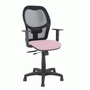 Piqueras y Crespo Silla Alocén traslack malla negra asiento bali rosa brazos regulables - rose multi-matériau 345TKM840B710B10CRN Piqueras y Crespo Silla Alocén traslack malla negra asiento bali rosa brazos regulables - rose multi-matériau 345TKM840B710B10CRN