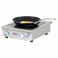Plaque inox à induction digitale & bouton, 3500 W, 220 V - MONO Plaque inox à induction digitale & bouton, 3500 W, 220 V - MONO
