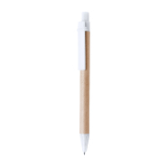 Stylo en papier et plastique recyclé - encre noire - couleur naturelle - 5g Stylo en papier et plastique recyclé - encre noire - couleur naturelle - 5g