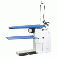 Table de repassage aspirante et soufflant avec fer et chaudière 5 litres 1500x600x1800 mm - VIRTUS - 0615402358262