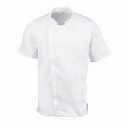 Veste de cuisine mixte Cool Vent Chef Works Urban Springfield blanche L - L 0615402078269