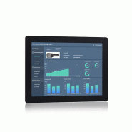 Panel PC industriel fanless 15" 1024 x 768 XGA - EVI-C015SAR avec écran tactile résistif et processeur Intel® Celeron® J6412
