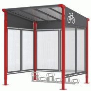 Abri vélo ouvert milan / structure en acier