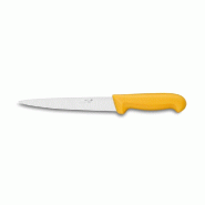 Couteau chevalin dénerver flex Profil jaune manche HACCP 20 cm Déglon - par 1