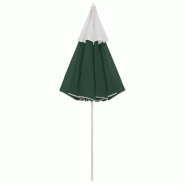 Helloshop26 - Parasol de plage vert 300 cm 02_0008411 - vert polyester 3000449347763_0