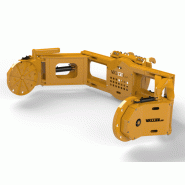 Manipulateur de pneus - capacité de 4,6 à 15,8 tonnes avec commandes précises et visibilité accrue