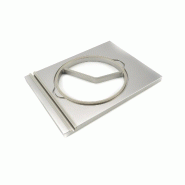 Maxima Pearl Round Tray  Ø 220 mm - Medium - 2 Compartments – 65 × 33 × 30 cm - AKS-09369152