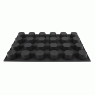 Moule à pâtisserie antiadhésif en silicone 24 muffins | Pavoflex - CC069
