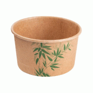 Pot à glace en carton Feel Green 180ml Ø8,7x5,2cm - par 2000