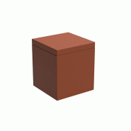 Pouf design in & out JUT CHILL - argile