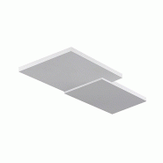 ROSSINI ILLUMINAZIONE Applique Led Ben 27W Lumière Indirecte 2700K 2500Lm Aluminium Peint Blanc, Design Carré Gradable Coupe De Phase - Groupe Rossi