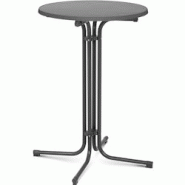 Royal Catering - Royal Catering Mange-Debout Mange Debout Table Haute Bistrot Bistro Bar Ronde RC-BIS70FG (ø 70 cm, Hauteur de 110 cm, Pliante, - gri Royal Catering - Royal Catering Mange-Debout Mange Debout Table Haute Bistrot Bistro Bar Ronde RC-BIS70FG (ø 70 cm, Hauteur de 110 cm, Pliante, - gri