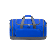 Sac de sport - plusieurs compartiments zippés - bandoulière réglable - polyester 600D - couleur bleu Sac de sport - plusieurs compartiments zippés - bandoulière réglable - polyester 600D - couleur bleu