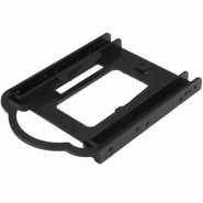 Support de Montage pour HDD/SDD 2.5" pour Baie de Lecteur 3.5" - Installation sans Outil - Support d