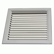 Urc cum2 ral 9010 - grille de reprise - 400 x 400 - lindab