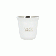 Yack - Tasse yack 8cl en acier inoxydable blanc - 3256391055793 Yack - Tasse yack 8cl en acier inoxydable blanc - 3256391055793