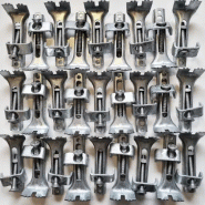 Attache complète pour caillebotis acier galva - maille 19 x 19mm