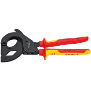 Coupe-câble isolé 1000v - longueur 315mm - diam.45mm - pour câbles alu-cuivre blindés - KNI9536315A Coupe-câble isolé 1000v - longueur 315mm - diam.45mm - pour câbles alu-cuivre blindés - KNI9536315A