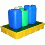 Cuvette de rétention PE - 100 l - Long. 990 mm - Polyéthylène haute densité - Fabrication Française Cuvette de rétention PE - 100 l - Long. 990 mm - Polyéthylène haute densité - Fabrication Française