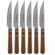 JEAN DUBOST Coffret 6 couteaux grill - Tradition Olivier - 035-1229781