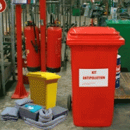 Kits antipollution - kit d'intervention 300 litres produits chimiques Kits antipollution - kit d'intervention 300 litres produits chimiques