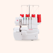 Recouvreuse idéale pour les tissus extensibles mais aussi pour les tissus difficiles à assembler - 14T970 Recouvreuse idéale pour les tissus extensibles mais aussi pour les tissus difficiles à assembler - 14T970