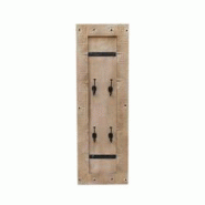 SIT Möbel Porte-manteau avec 4 crochets métalliques | Bois de manguier naturel | L 35 x P 8 x H 110 cm - beige Bois massif 14563-01 SIT Möbel Porte-manteau avec 4 crochets métalliques | Bois de manguier naturel | L 35 x P 8 x H 110 cm - beige Bois massif 14563-01