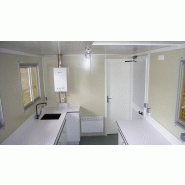 Bungalow de chantier / monobloc / laboratoire / aménagé_1