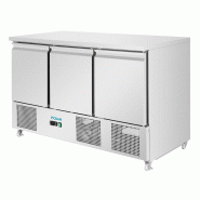 Comptoir à salade froid ventilé Série U 3 portes UA090 Polar