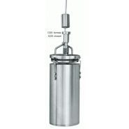 Echantillonneur d'eau télescopique Bipette en acier inoxydable Tige 1000ml Perche d'échantillonnage d'eau Tige d'échantillonnage Pendule Bécher(Clear,0.61-1.5m