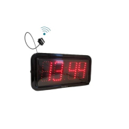 Horloge numérique étanche IP66 à LED rouge, avec antenne GPS en option - Huchez - RA10 R