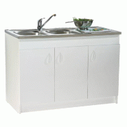Meuble sous évier sim'nf 1200x600 3 portes - néova - s12n03120 - 864477 Meuble sous évier sim'nf 1200x600 3 portes - néova - s12n03120 - 864477