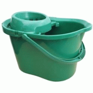 Seau laveur avec essoreur 15L vert - T345EG Seau laveur avec essoreur 15L vert - T345EG