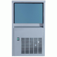 Machine à glaçons pleins (14 gr) 24kg/24h,avec réserve 6 kg inox Machine à glaçons pleins (14 gr) 24kg/24h,avec réserve 6 kg inox